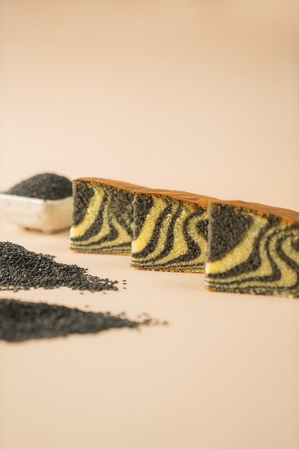 Fusion Butter Cake Malaysia No.1 Penang Butter Cake Black Sesame